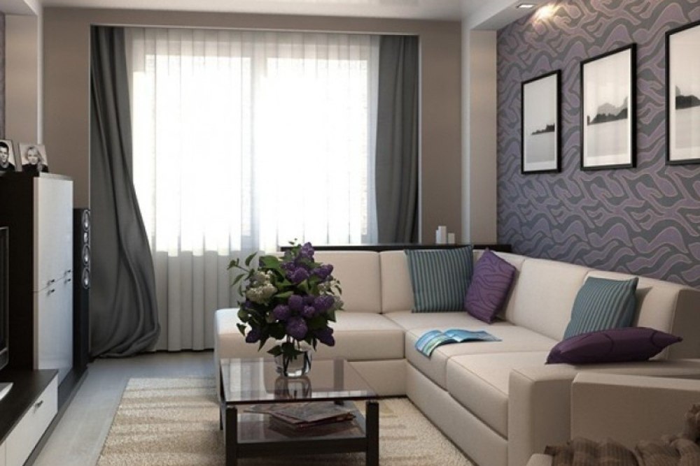 Интерьер гостиной 20 м2
