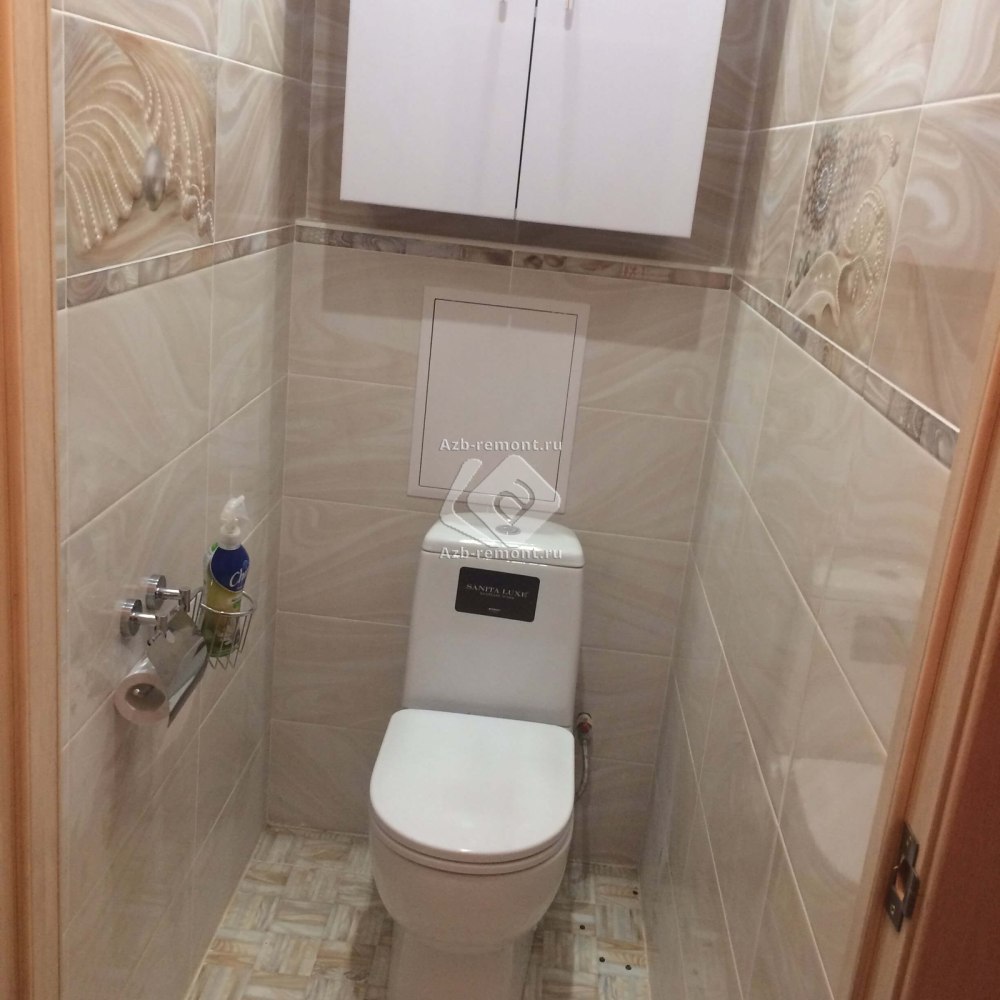 Отделка туалета в квартире