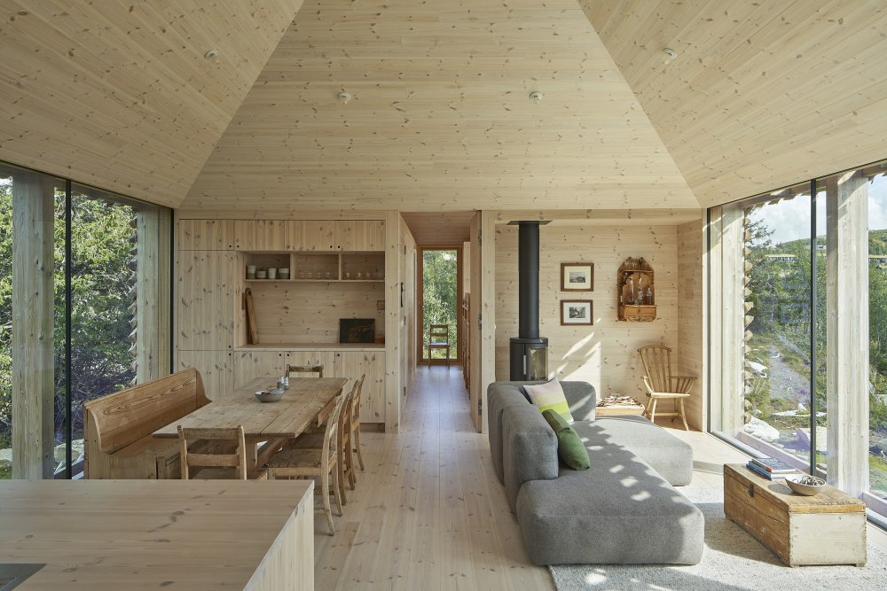 Skigard hytte Cabin Mork-Ulnes Architects
