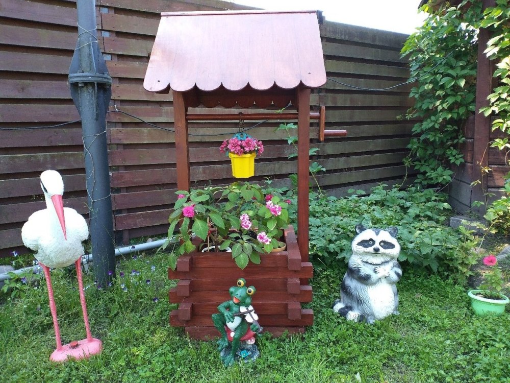 Поделки для сада