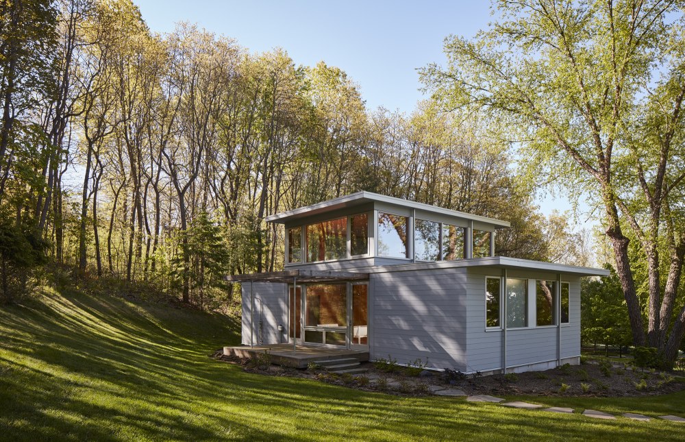 Tiny House с односкатной крышей