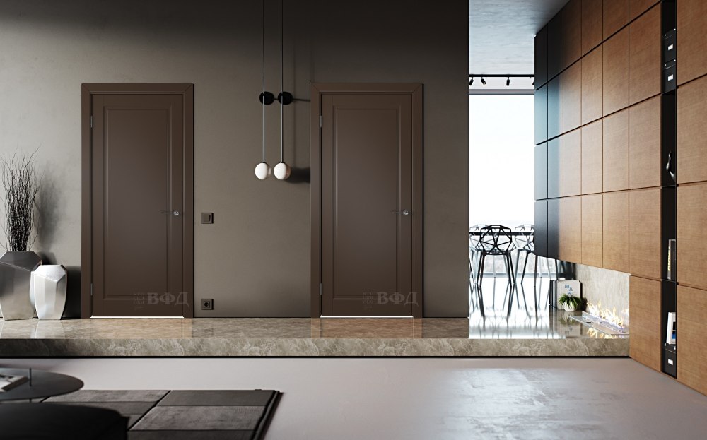Дверь межкомная Loft шпон