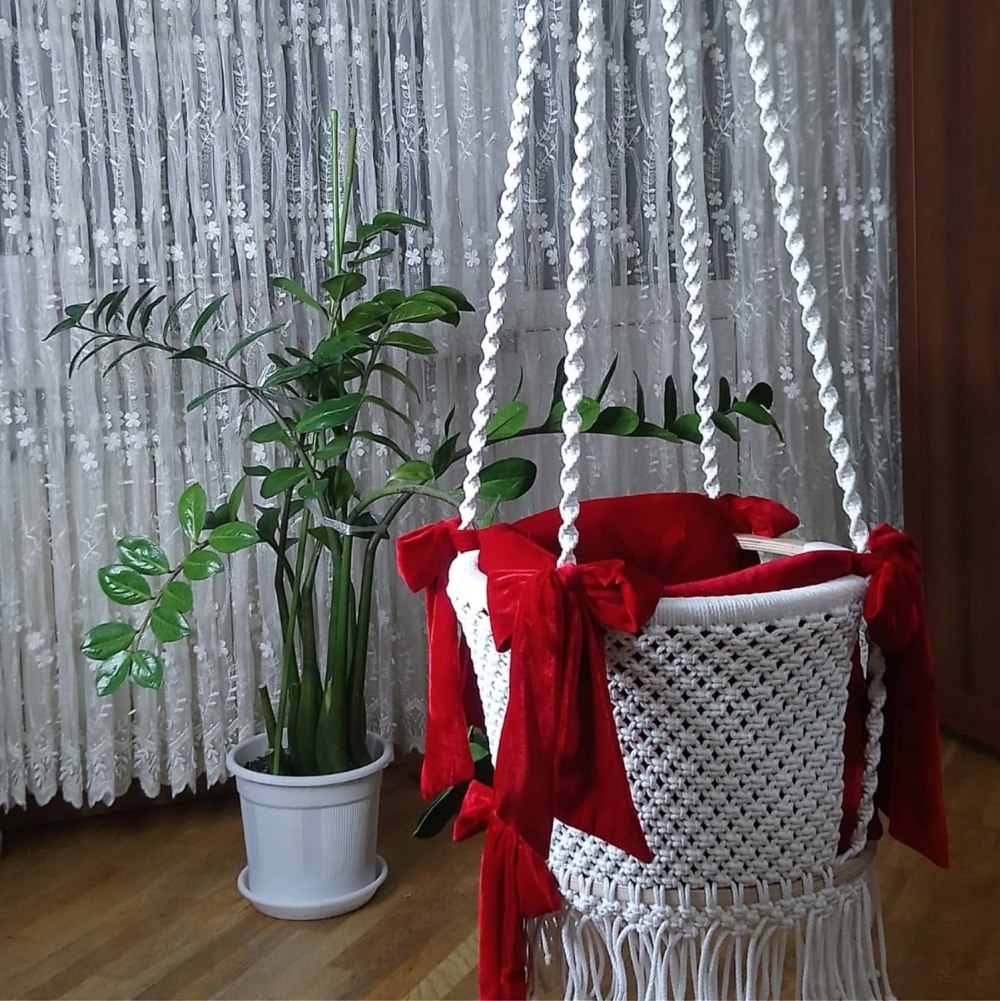 Качели макраме