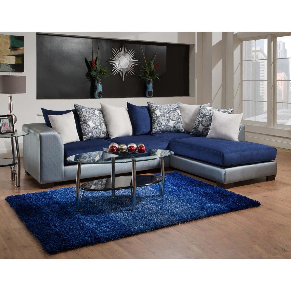 Диван модульный Бишоп 700в Blue