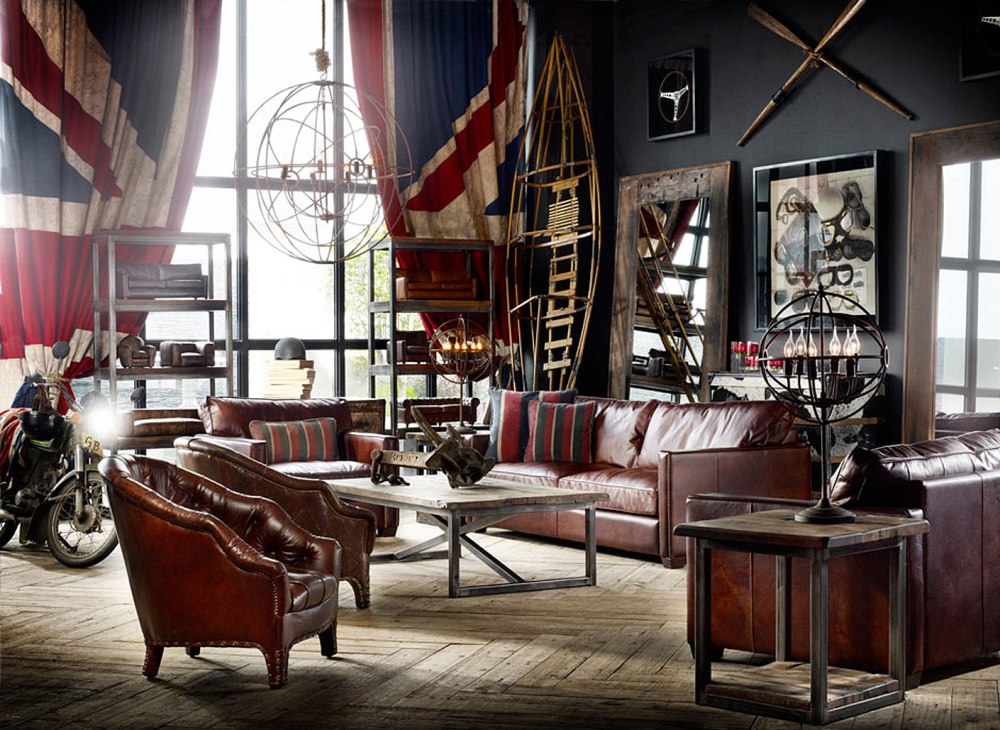 Timothy Oulton Авиатор