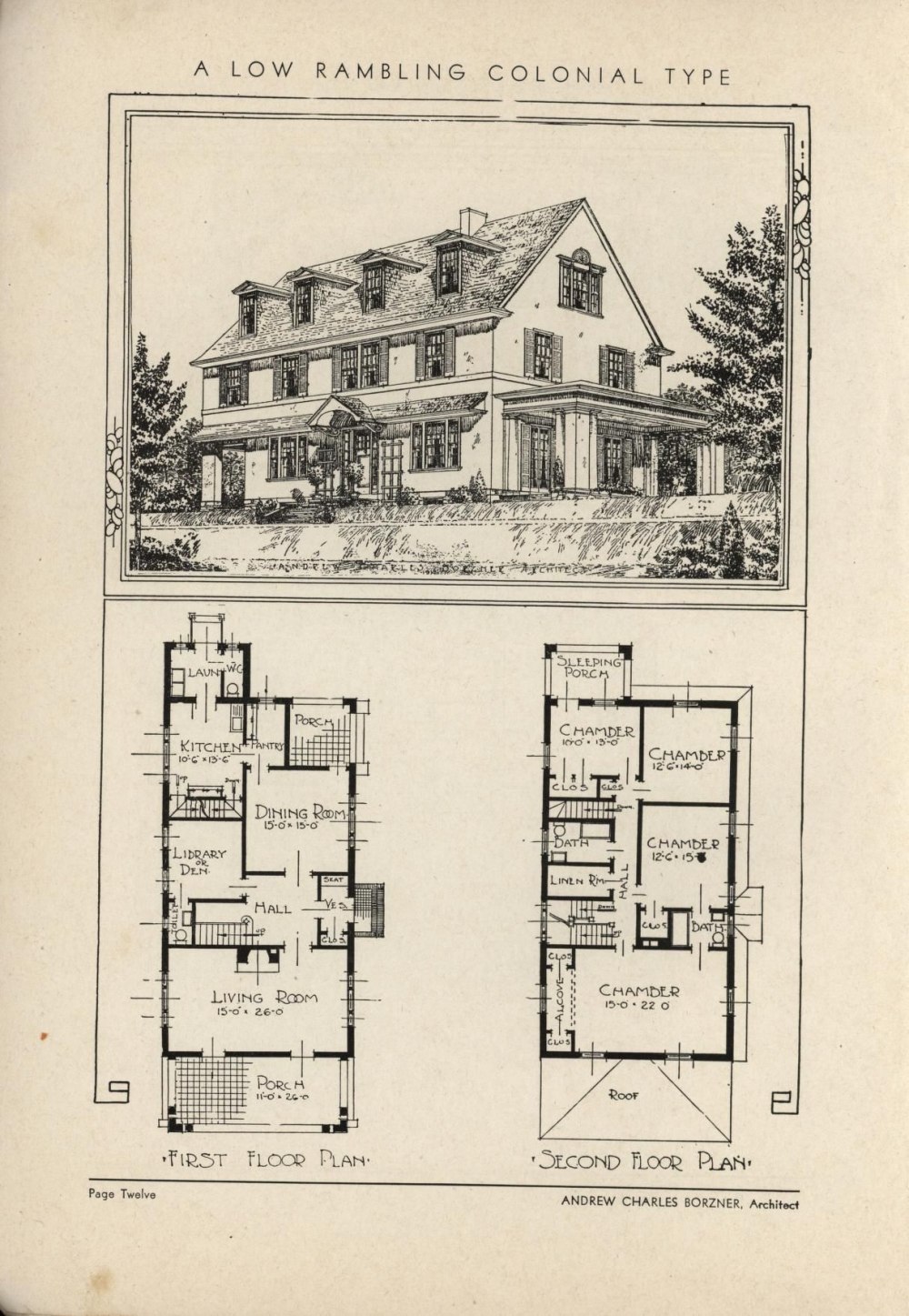 Colonial one Floor House