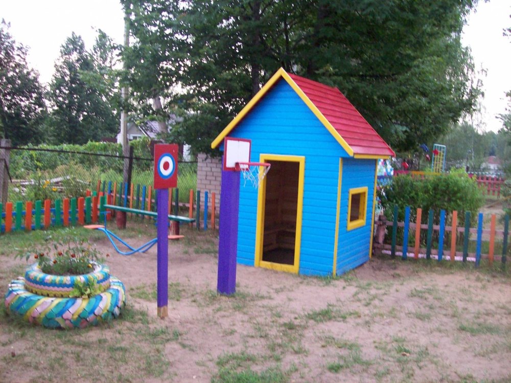 Площадка в детском саду