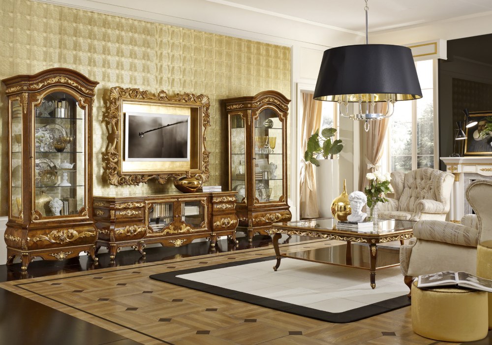 Grilli Versailles тумба ТВ В белом цвете
