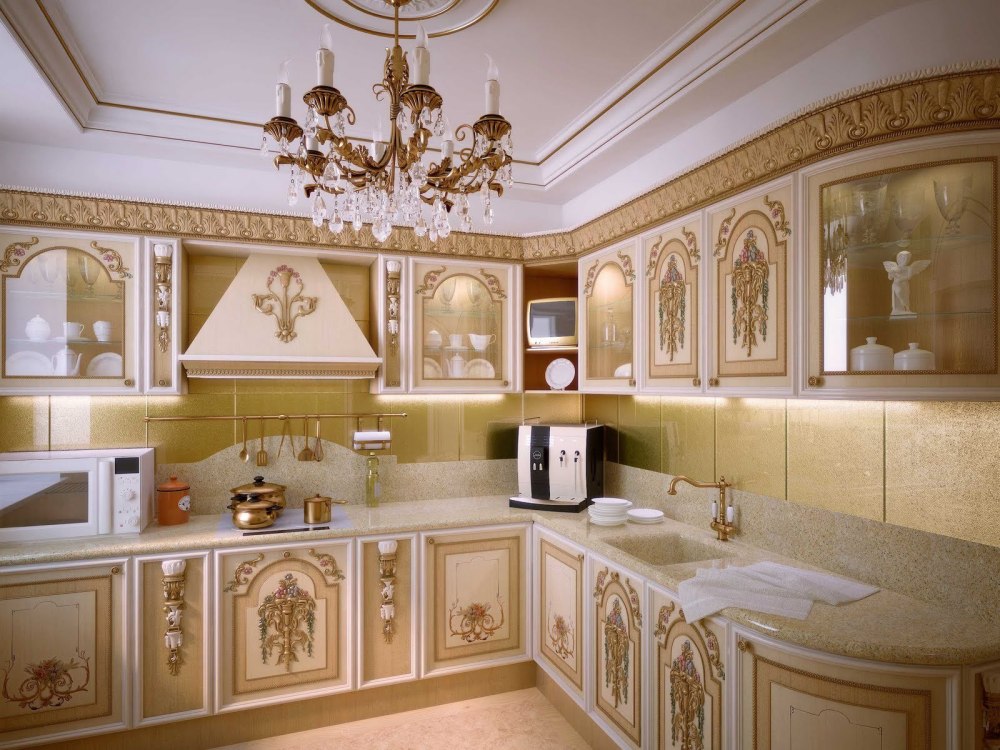Дорогие классические кухни