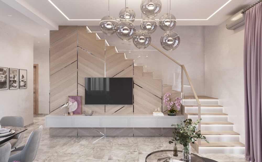 Асимметрия в интерьере примеры