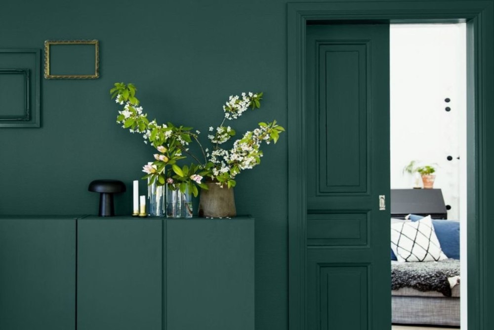 Изумрудные оттенки Dulux