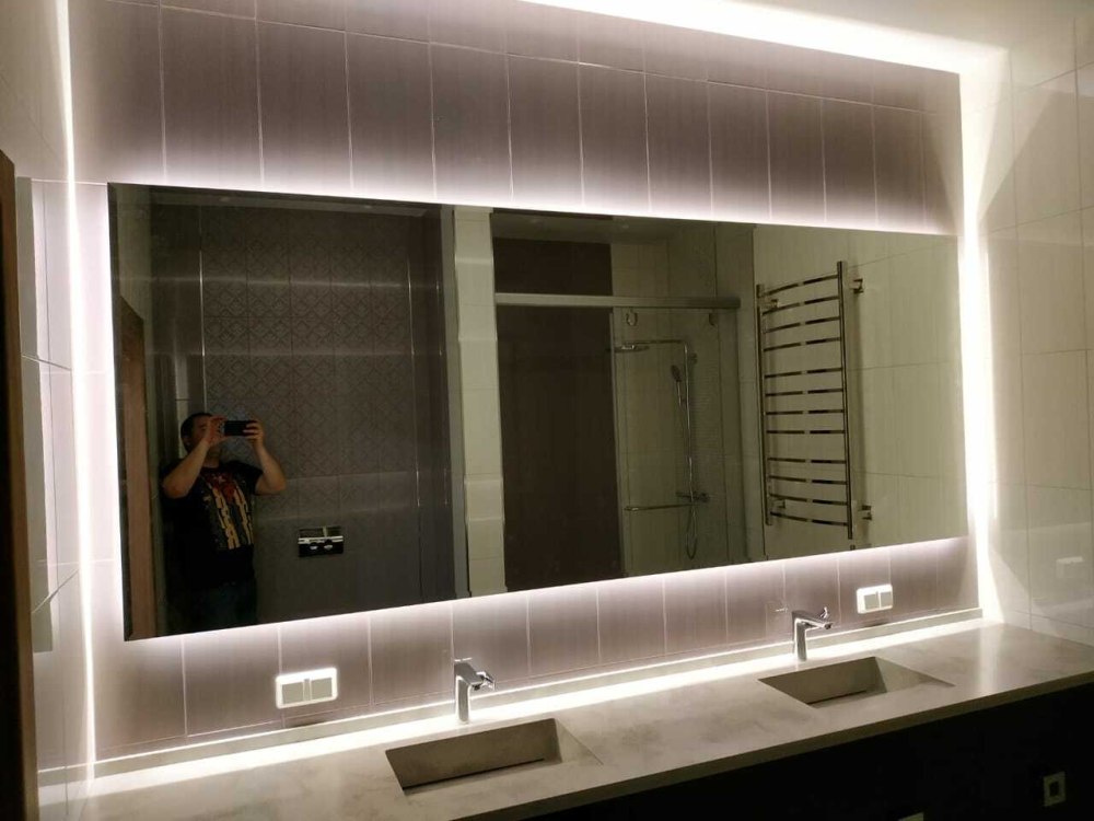 Зеркало Shine Classic с подсветкой 120x100 см