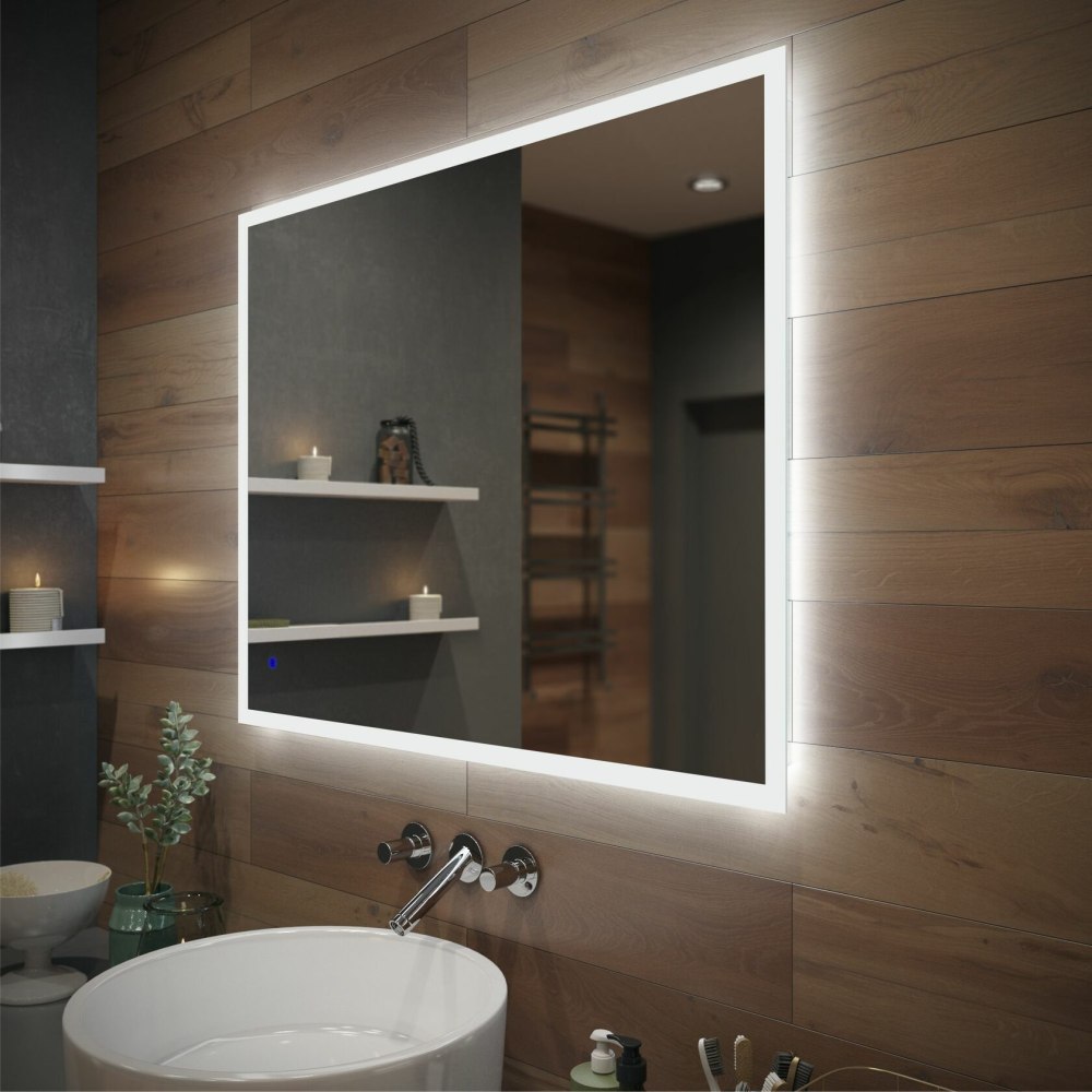 Зеркало Shine Classic с подсветкой 100x100