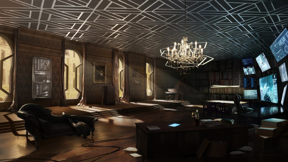 Deus ex Mankind divided интерьеры