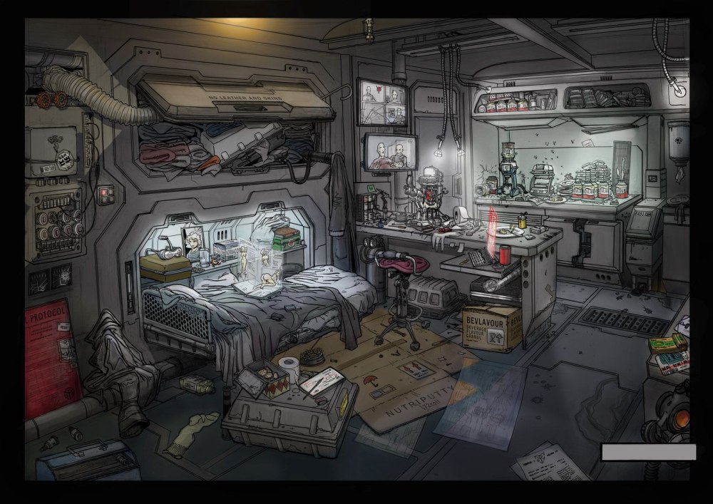 Квартира киберпанк 2077 арт