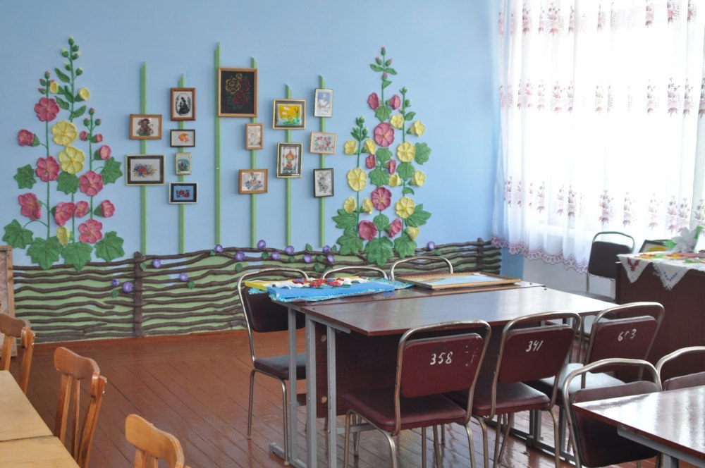 Украшение стен в начальных классах